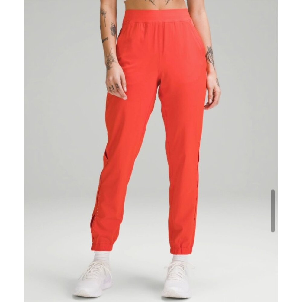 lululemon Adapted State Airflow Jogger | Solar Orange | Size 14